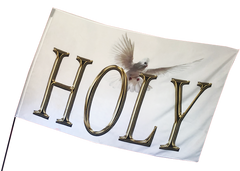 Holy Dove Worship Flag