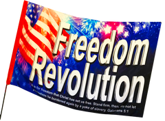 Freedom Revolution Silk Worship Flag