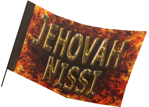 Jehovah Nissi Worship Flag