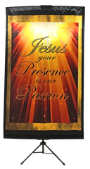 Jesus Your Presence Vertical Banner