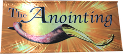 The Anointing Horizontal Wall Banner