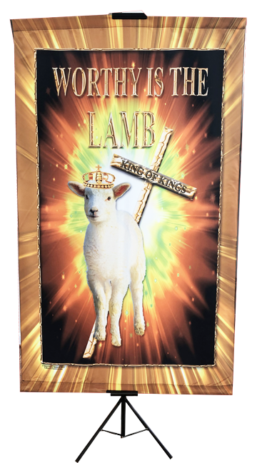 Wall Banner - Worthy is the Lamb