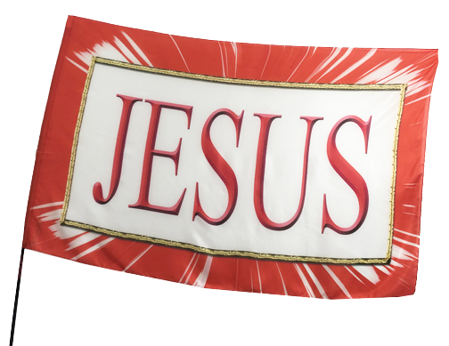 A-Christmas-Jesus Worship Flag