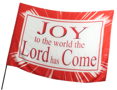 A-Christmas-Joy to the World Worship Flags