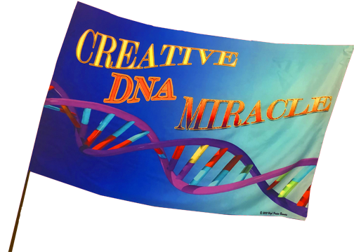 Creative DNA Miracles Worship Flag | High Praise Banners