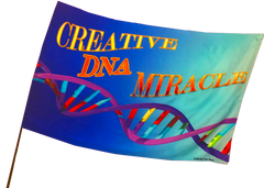 Creative DNA Miracles Worship Flag