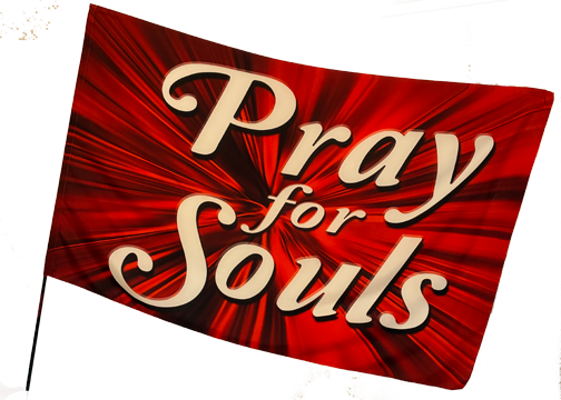 Pray for Souls Worship Flag