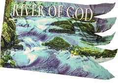 River of God Worship Flag