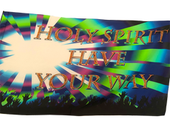 Holy Spirit Have Your Way Worship Flag