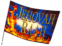 Jehovah Raah (The Lord Our Sheperd) Worship Flag