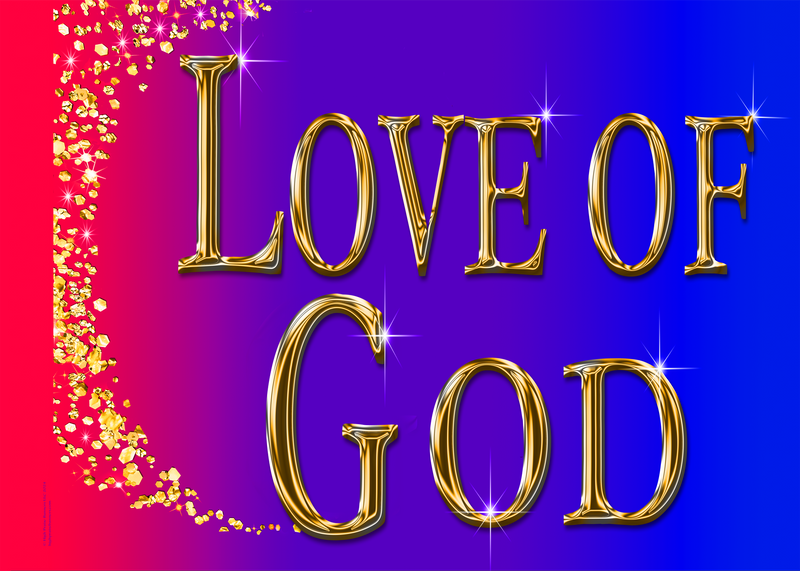 Love of God Worship Flag