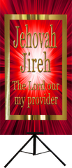 Names of God-Jehovah Jireh Vertical Wall Banner