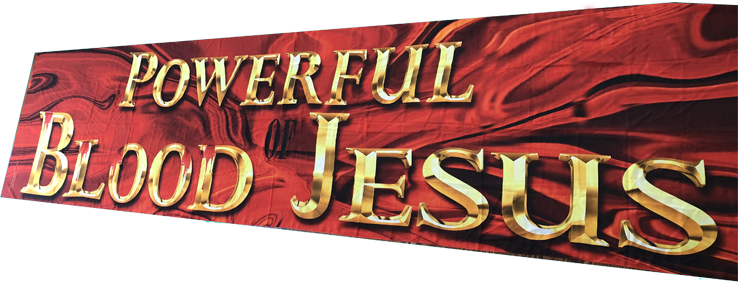 Powerful Blood of Jesus Billow