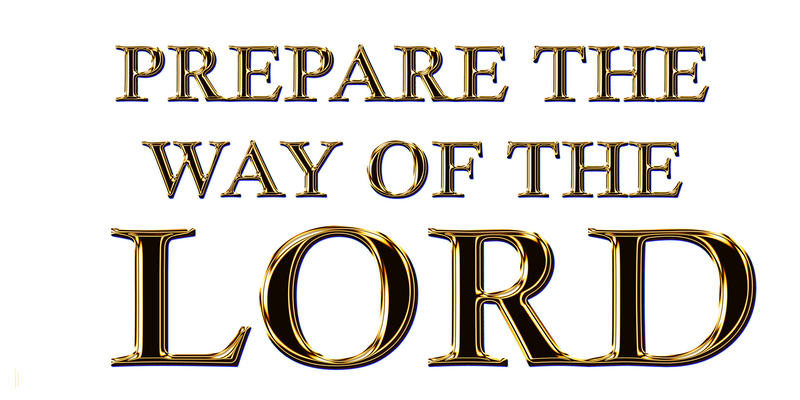 Prepare the Way of the Lord Worship Flag