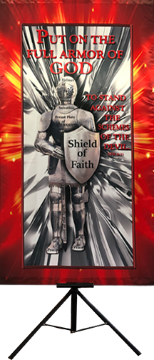 Put on the Full Armour of God Vertical Banner