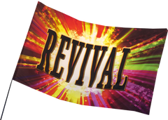 Revival Colorful Worship Flag