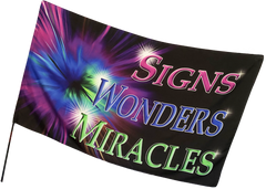 Signs Wonders Miracles New Worship Flag