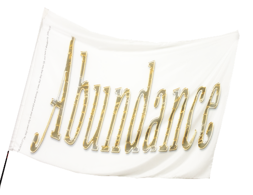 Abundance Worship Flag