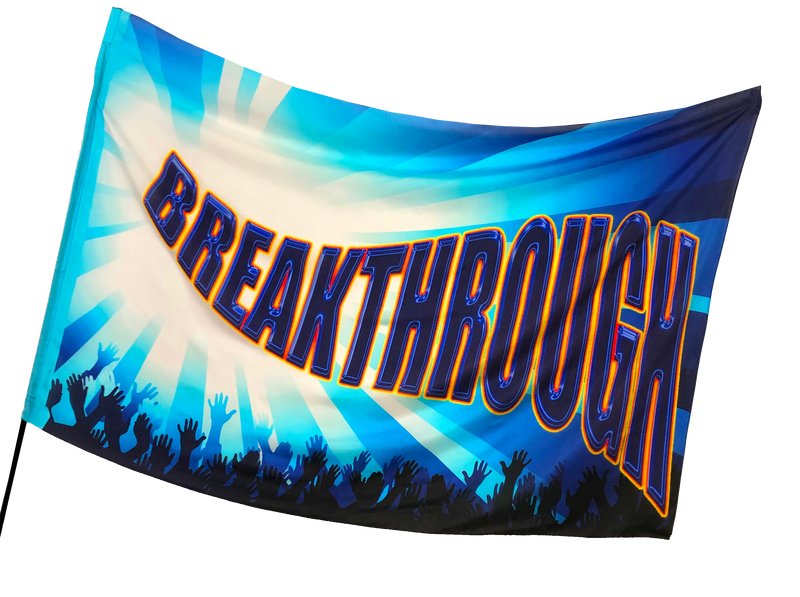 Breakthrough Worship Flag