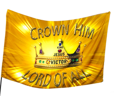 Crown Him Lord of All Worship Flag