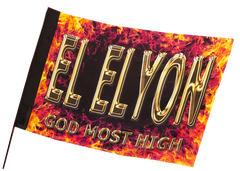 El Elyon Fire Worship Flag