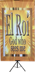 Names of God - El Roi Vertical Wall Banner