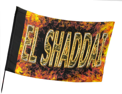 El Shaddai Worship Flag