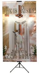 Wall Banner - He is Risen - EASTER/RESURRECTION SUNDAY