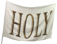 Holy (White) Worship Flag