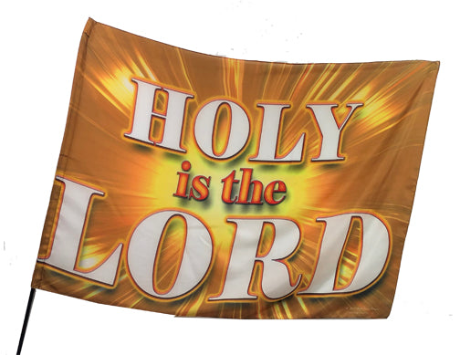 Holy is the Lord Worship Flag