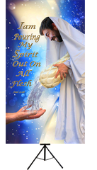 I am Pouring My Spirit Out on All Flesh New Wall Banner