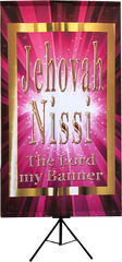 Names of God - Jehovah Nissi Vertical Banner