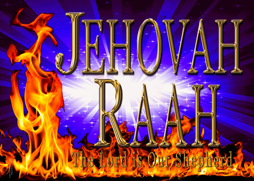 Jehovah Raah(The Lord is Our Shepperd) Worship Flag