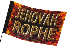 Jehovah Rophe Worship Flag