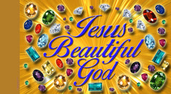 Jesus Beautiful God Worship Flag