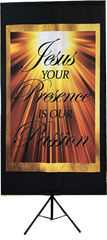 Jesus Your Presence is Our Passion Vertical Banner