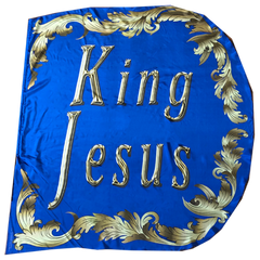 King Jesus/Majesty Worship Wing Flag Set of 2
