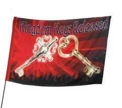 Kingdom Keys Released Worship Flag