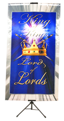 King of Kings Lord of Lords Vertical Banner