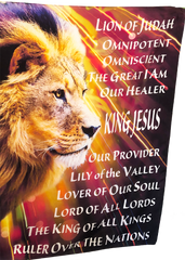 Lion of Judah Omnipotent Worship Flag