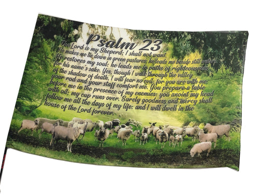 Psalm 23 Worship Flag