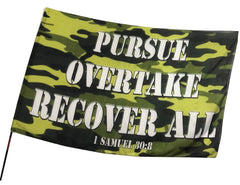 Camouflage Collection  Pursue Overtake Recover All Worship Flag