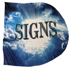 Signs Worship Wing Flag