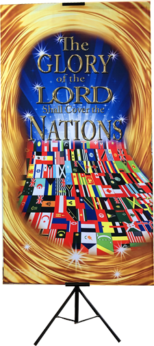The Glory of the Lord Shall Cover the Nations Vertical Banners