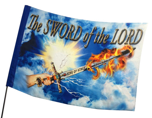 The Sword of the Lord Worship Flag