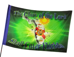 Glory of the Lord Shall Cover Florida Worship Flag