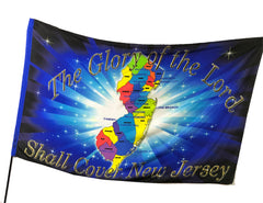 Glory of the Lord Shall Cover New Jersey Worship Flag